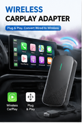 Wireless CarPlay Adapter for iPhone & Android Auto – Plug & Play, Fast Auto Connect, No Cable Needed